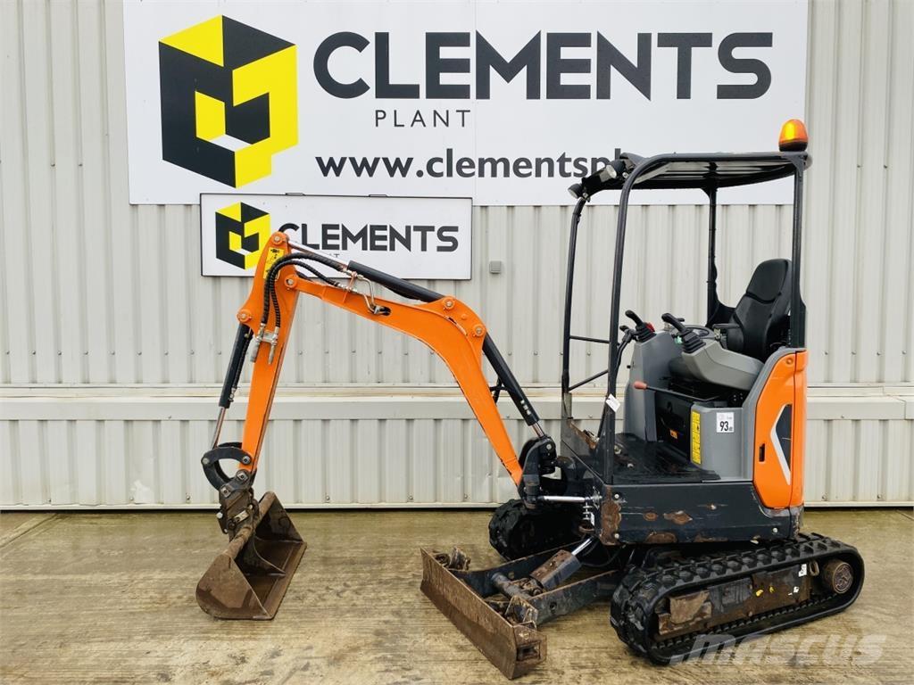 Doosan DX17Z 소형 굴삭기 7톤 미만