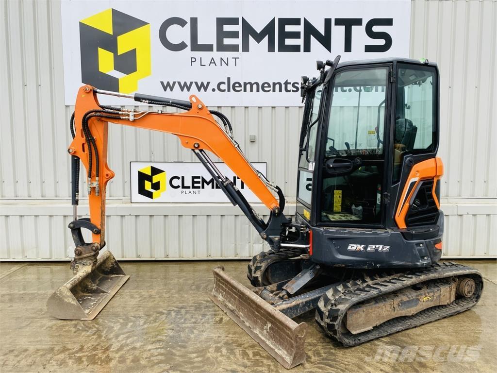 Doosan DX27Z 소형 굴삭기 7톤 미만