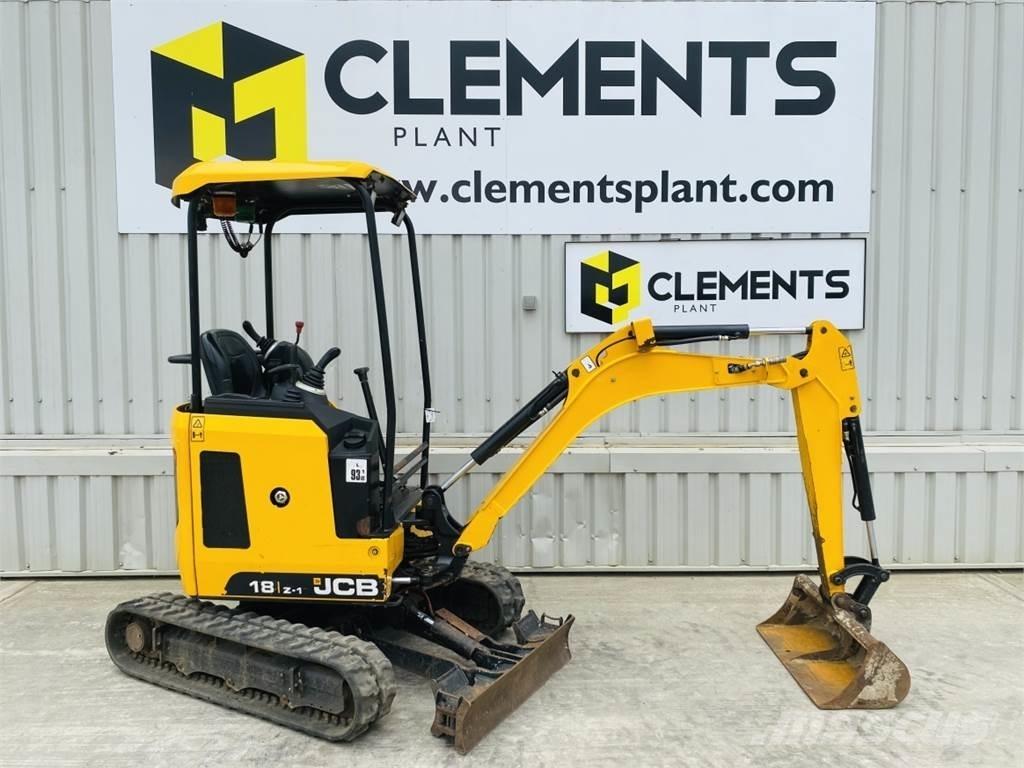 JCB 18Z-1 소형 굴삭기 7톤 미만