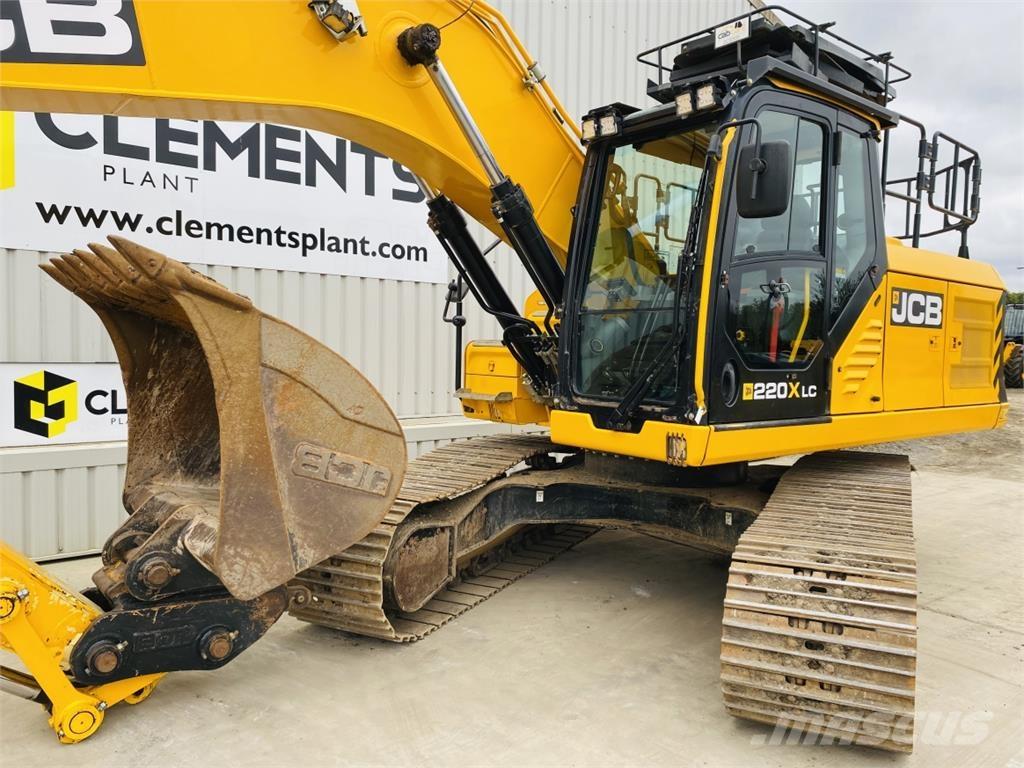 JCB 220XLC 대형 굴삭기 29톤 이상