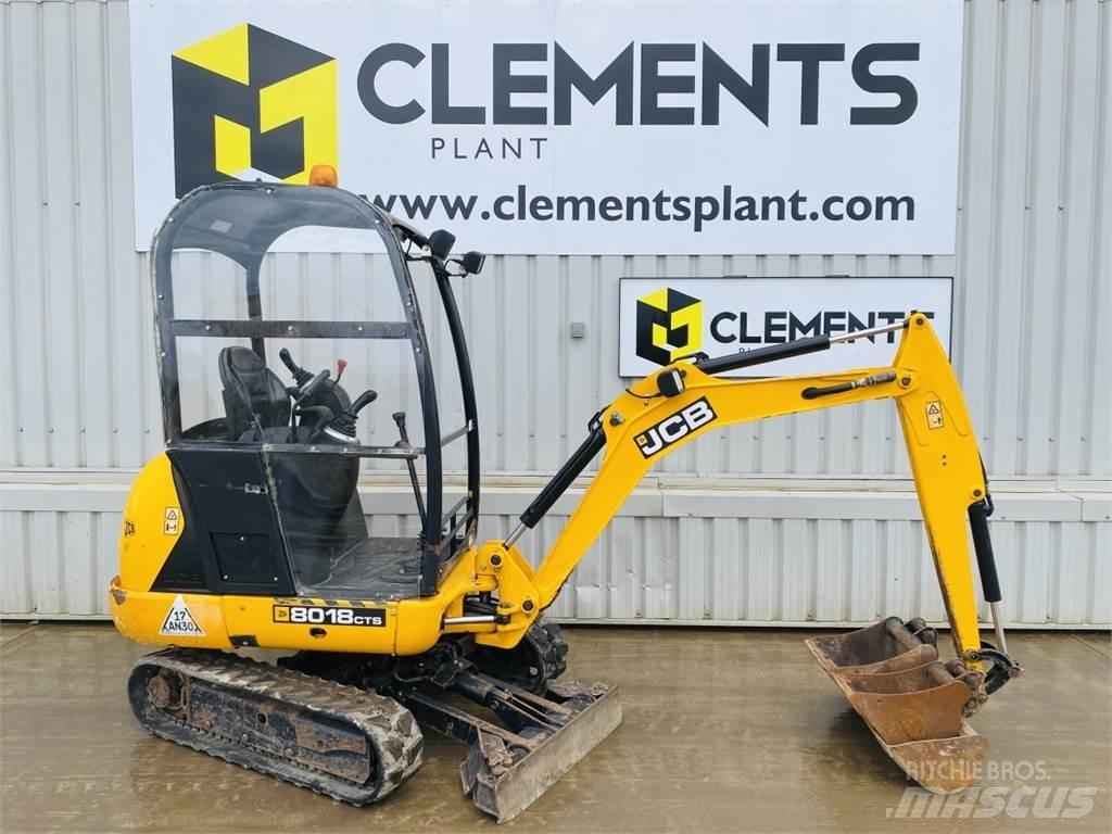JCB 8018CTS 소형 굴삭기 7톤 미만