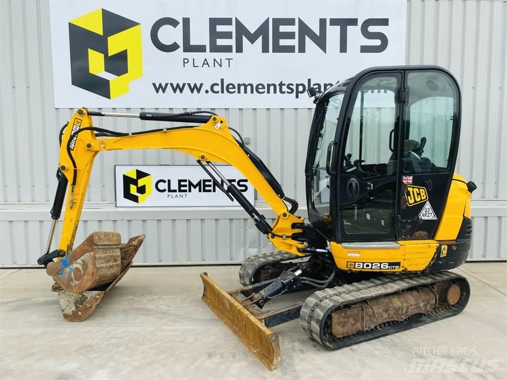 JCB 8026CTS 소형 굴삭기 7톤 미만