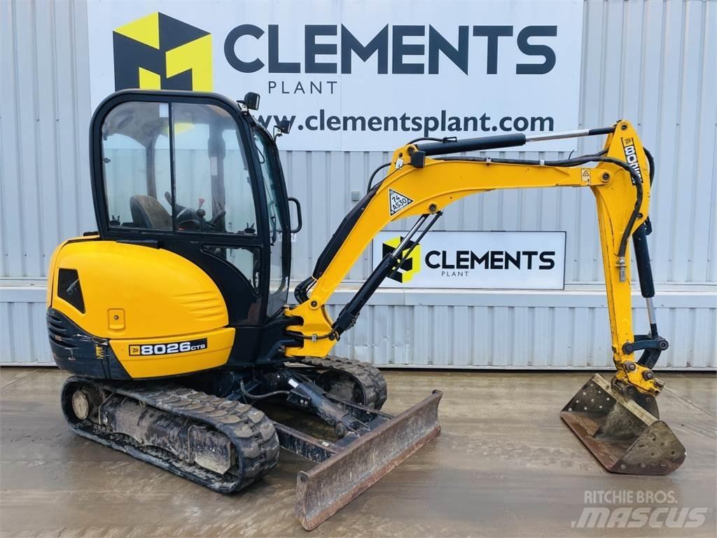 JCB 8026CTS 소형 굴삭기 7톤 미만