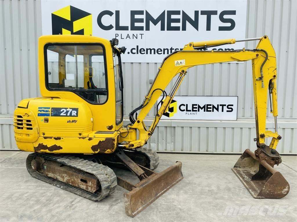 Komatsu PC27R-8 소형 굴삭기 7톤 미만