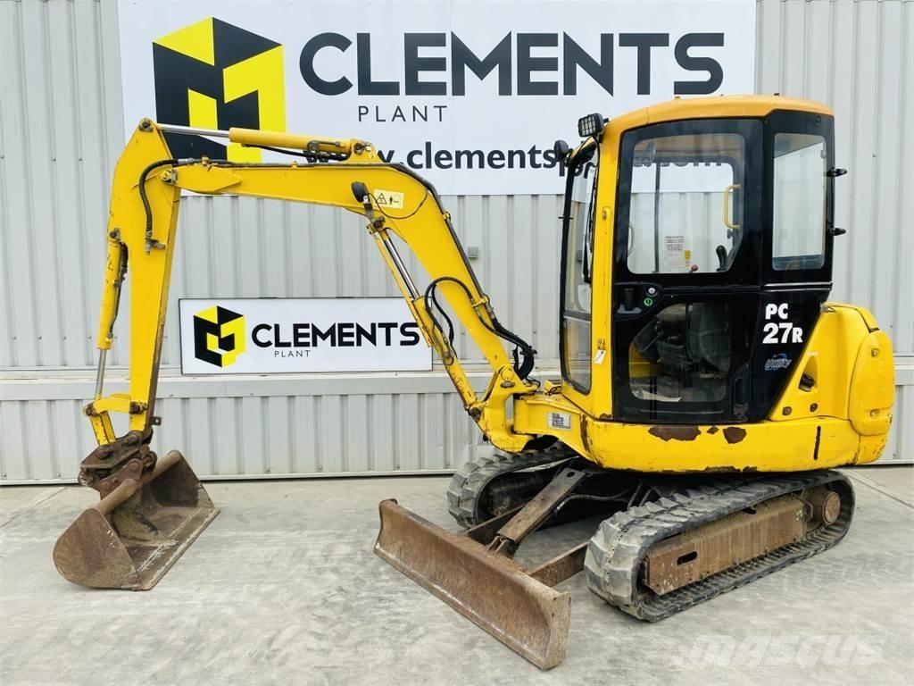 Komatsu PC27R-8 소형 굴삭기 7톤 미만