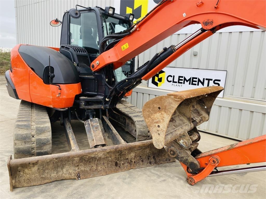 Kubota KX080-4a 중형굴삭기 7톤-28톤