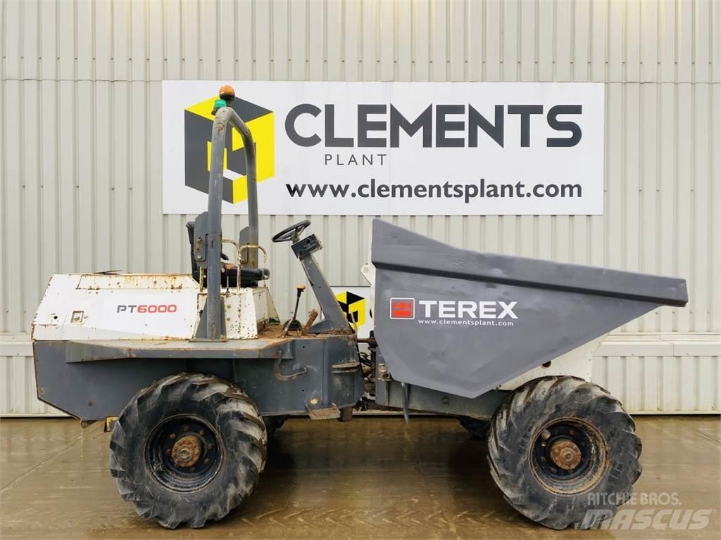 Terex 6T Dumper 건설현장 덤프트럭