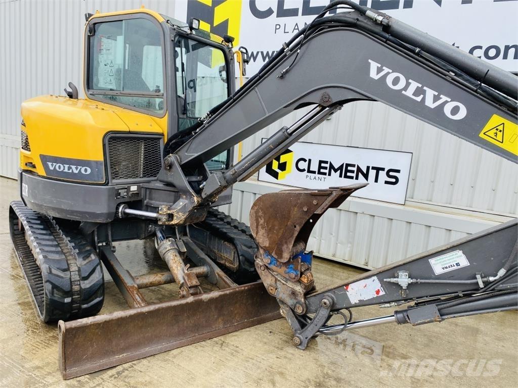 Volvo ECR58D 중형굴삭기 7톤-28톤