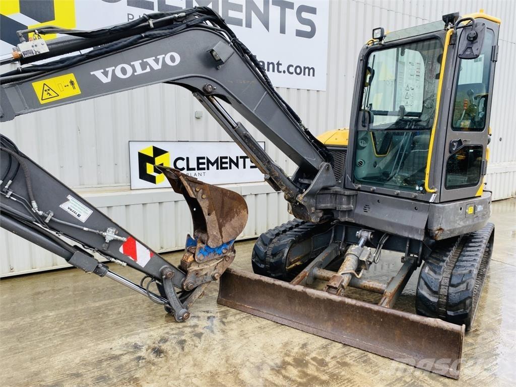 Volvo ECR58D 중형굴삭기 7톤-28톤