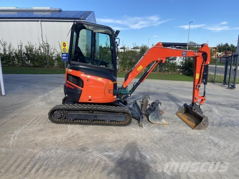 Kubota U27-4 HI  휠 굴삭기