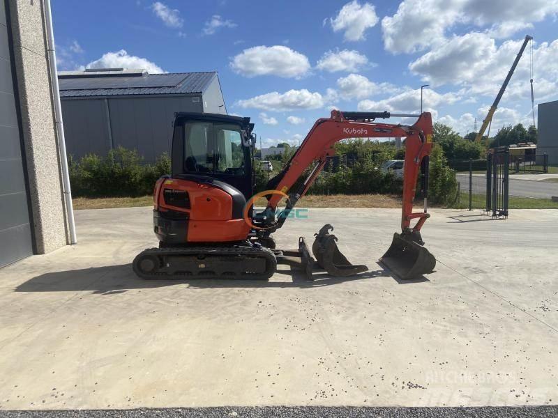 Kubota U36-4  휠 굴삭기
