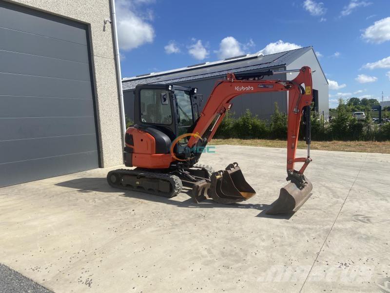 Kubota U36-4  휠 굴삭기