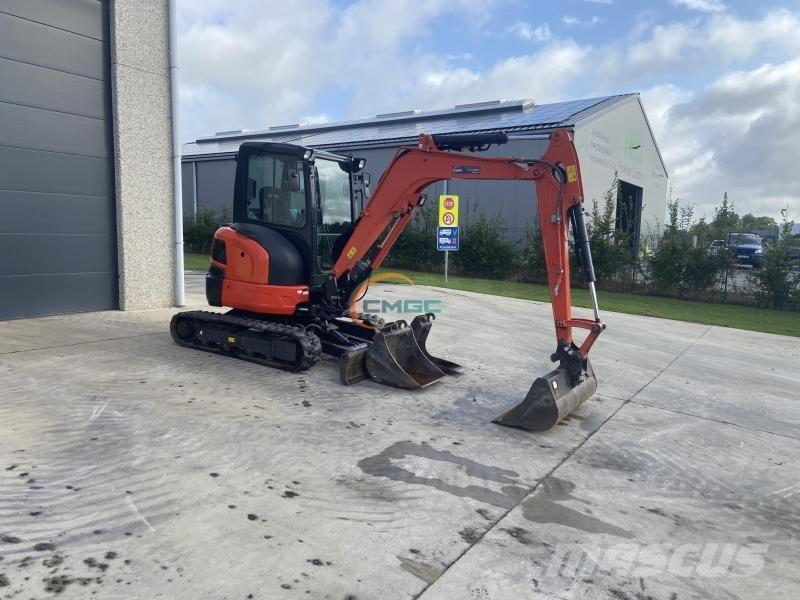 Kubota U36-4  휠 굴삭기