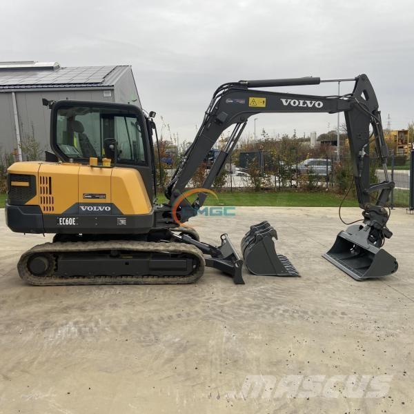 Volvo EC60E 소형 굴삭기 7톤 미만