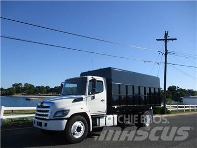 Hino 338 우드칩 트럭