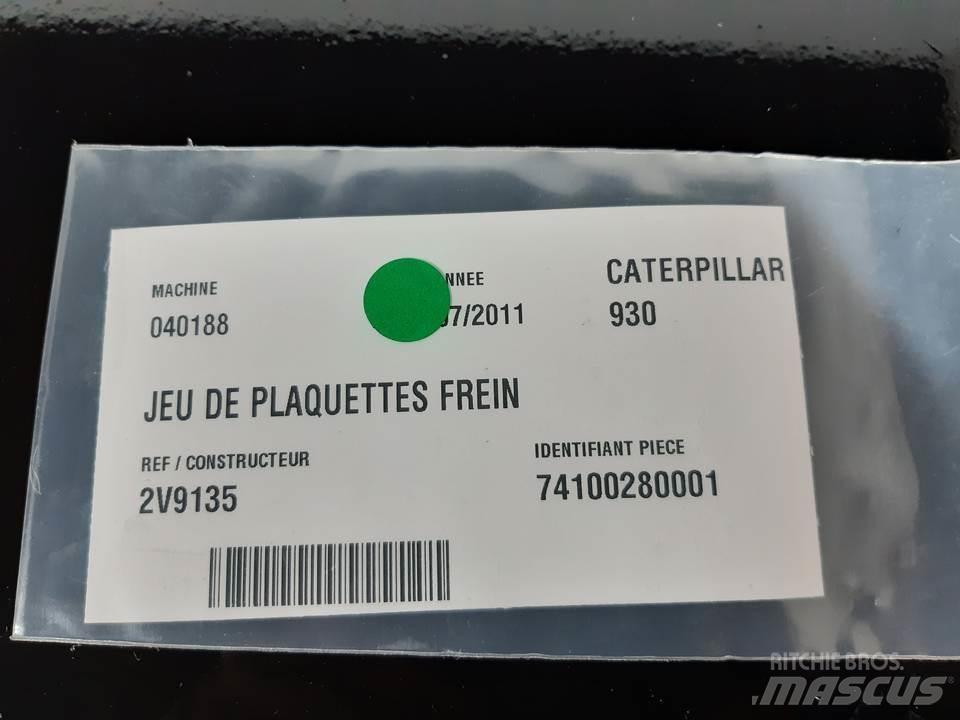 CAT 930 트랙, 체인 및 언더캐리지