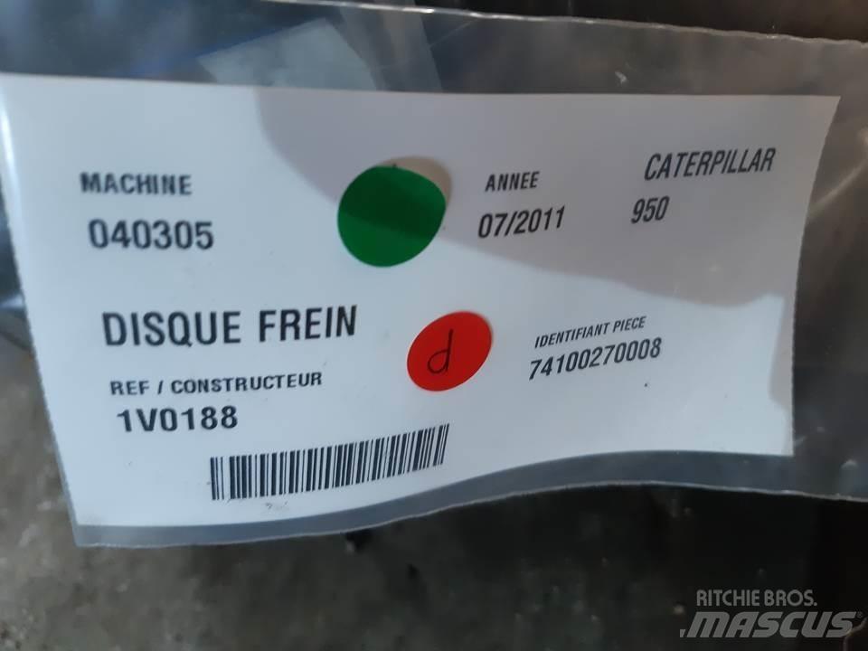 CAT 950 트랙, 체인 및 언더캐리지