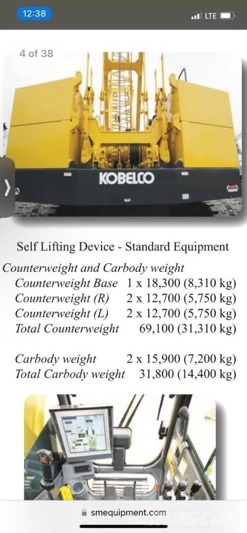 Kobelco CK1100G-2 트랙 크레인