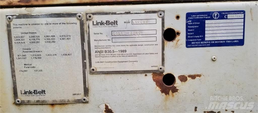Link-Belt LS-208H 트랙 크레인