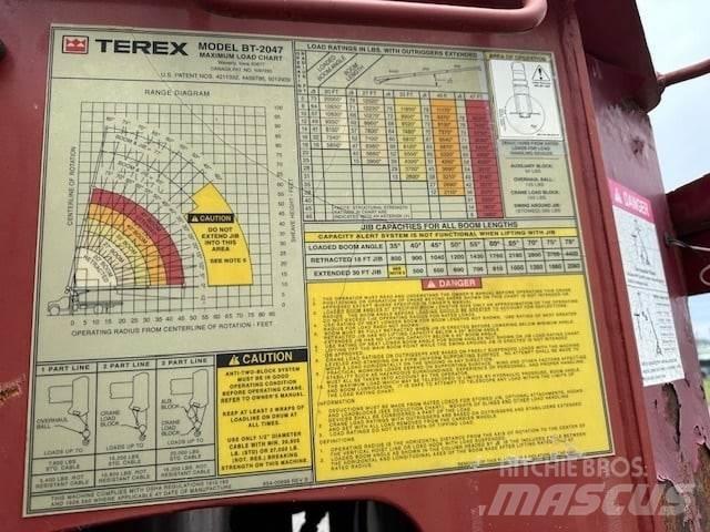 Terex BT 2047 크레인 트럭
