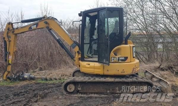 CAT 305 E2 소형 굴삭기 7톤 미만