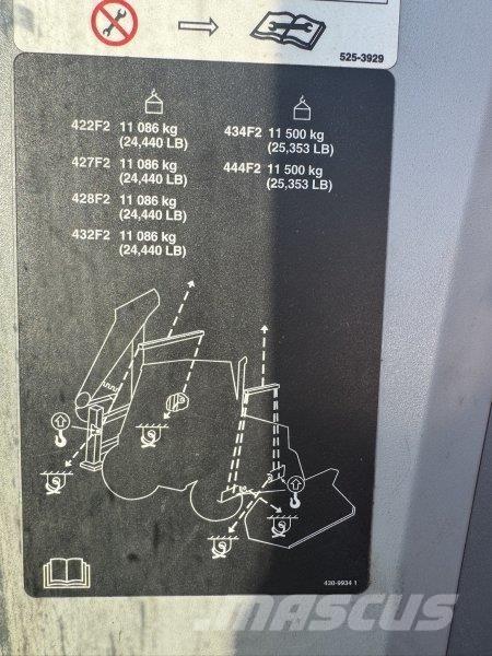 CAT 444 F2 백호로더