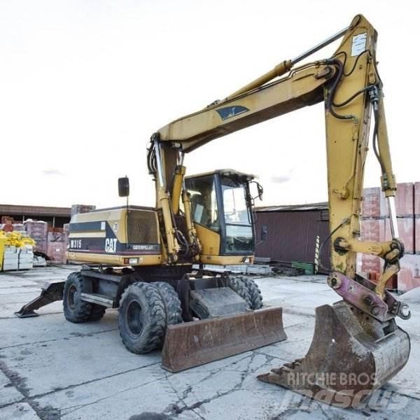 CAT M 315  휠 굴삭기