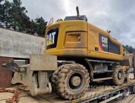 CAT M317 F  휠 굴삭기