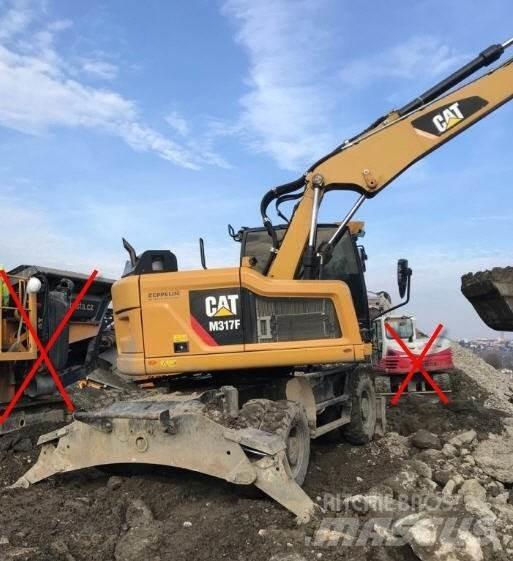 CAT M317 F  휠 굴삭기