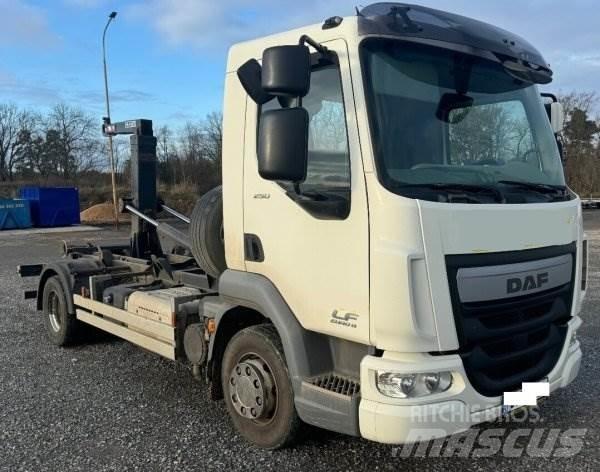 DAF LF 250 FA +(CZ) CTS 훅 리프트 트럭