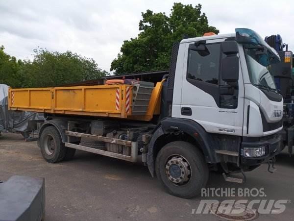 Iveco 150 EW 훅 리프트 트럭
