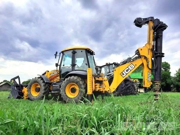 JCB 4CX +Piling Master 백호로더