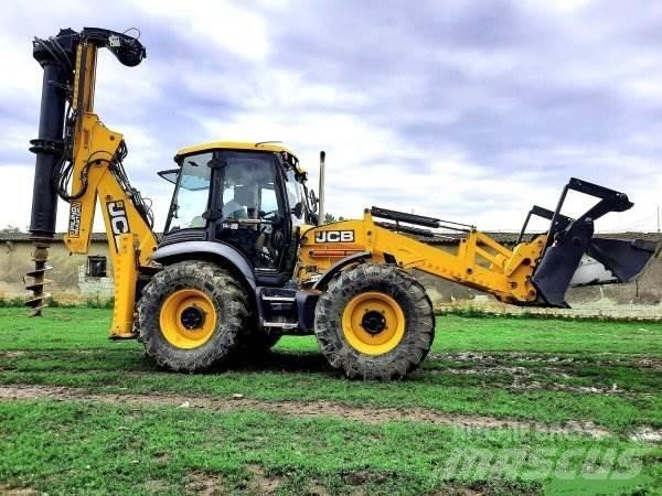 JCB 4CX +Piling Master 백호로더