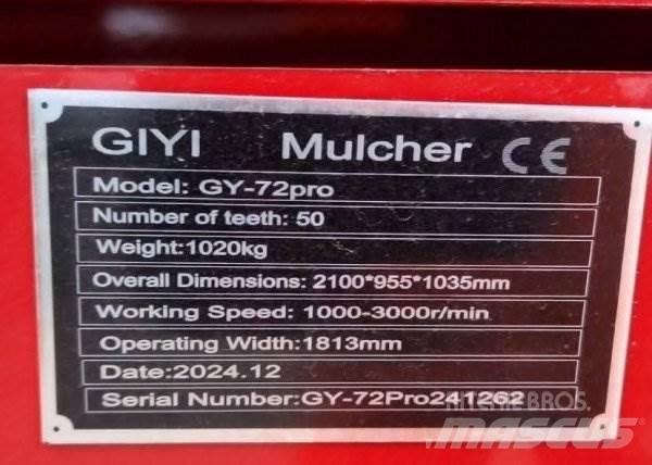  _JINÉ GIYI GY-72pro 임업정리 헤드커터기