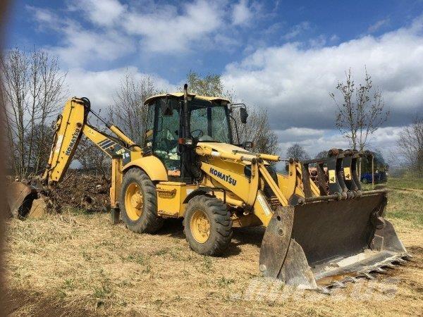 Komatsu WB 97 R2 백호로더