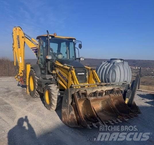 Komatsu WB 97R-8 백호로더