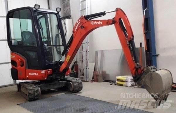 Kubota KX 019-4 소형 굴삭기 7톤 미만