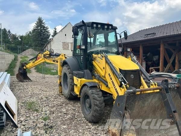 New Holland B100C 백호로더