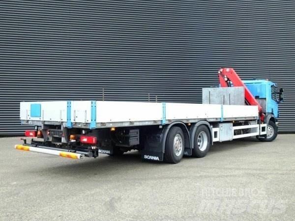 Scania P320 + Effer 크레인 트럭