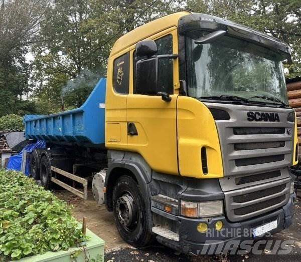 Scania R380 훅 리프트 트럭