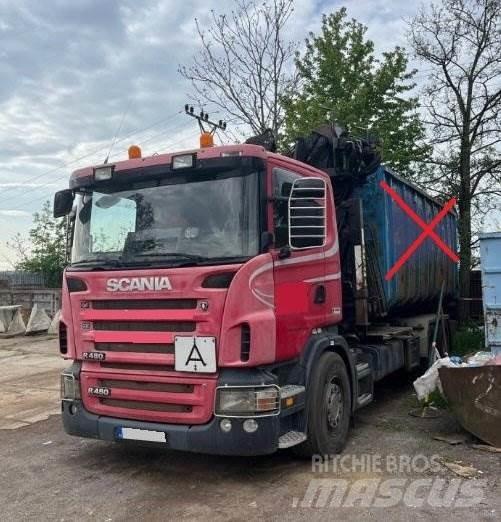 Scania R480 +MEC 크레인 트럭