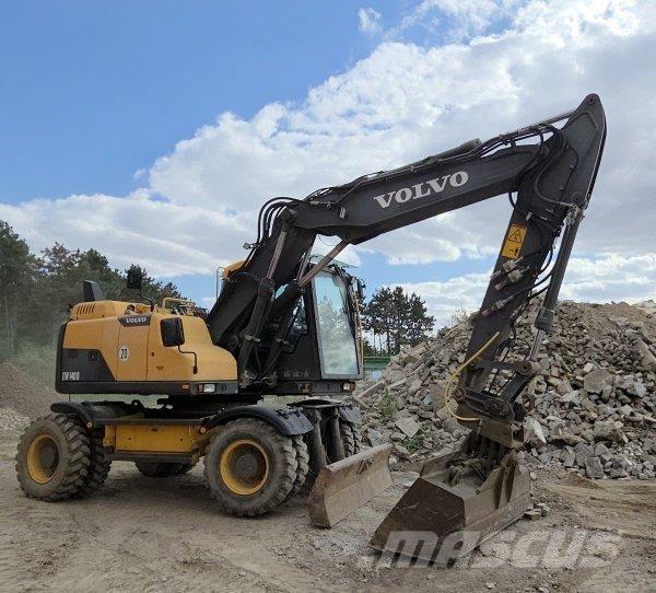 Volvo EW 140 D  휠 굴삭기