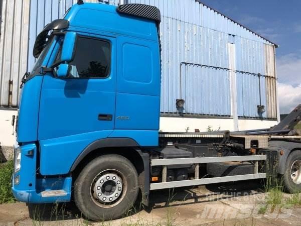 Volvo FH460 +Gergen 훅 리프트 트럭