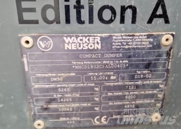 Wacker Neuson DW 90 초대형 덤프 트럭