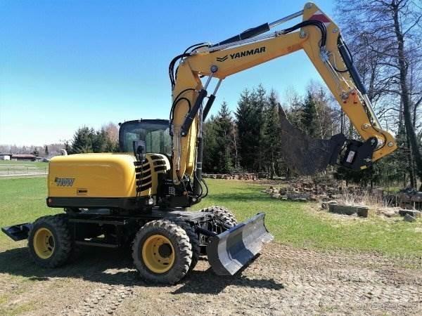 Yanmar B110 W Style  휠 굴삭기