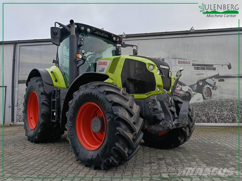 CLAAS Axion 850 CIS 트랙터