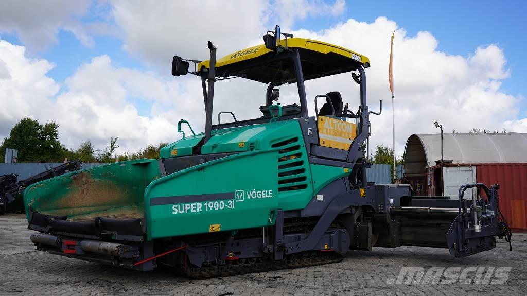 Vögele SUPER 1900-3I 아스팔트 포장장비