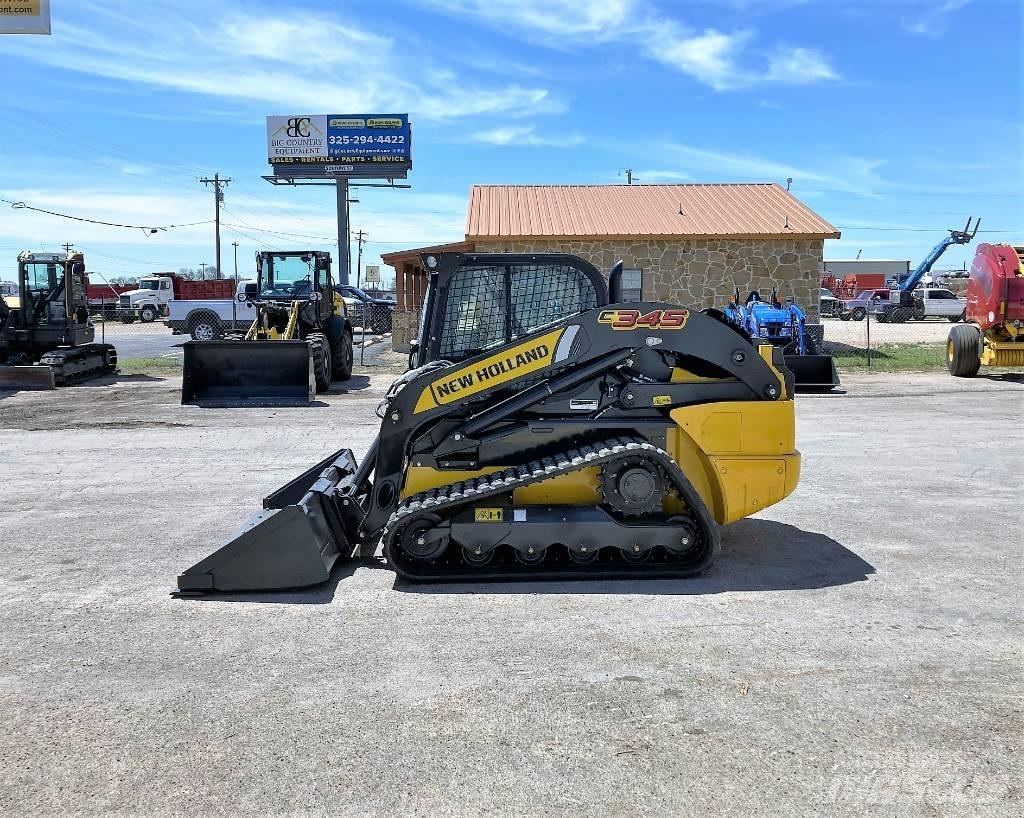 New Holland C345  스키드로더