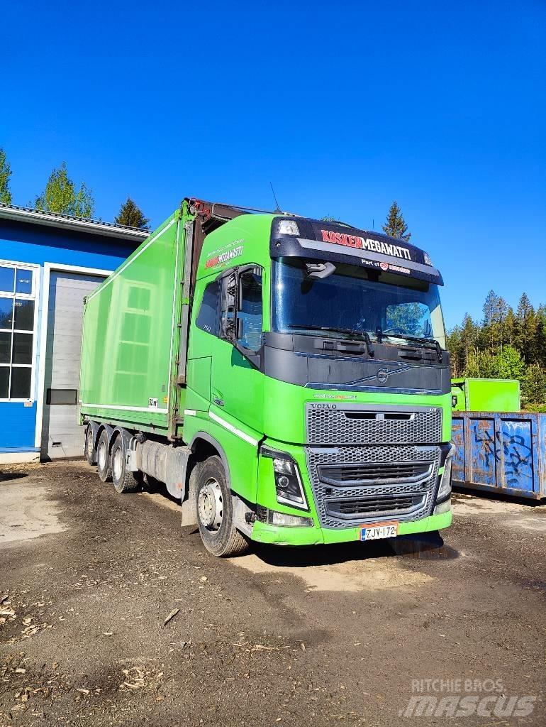 Volvo FH 16 750 우드칩 트럭