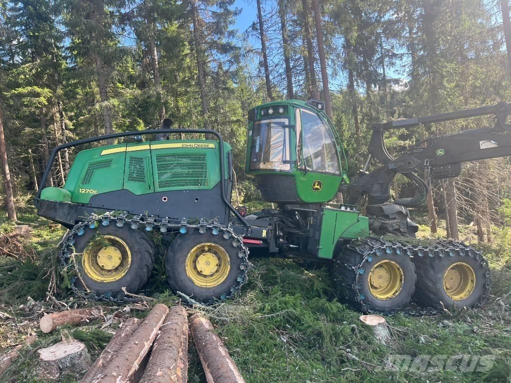 John Deere 1270 E 원목 하베스터